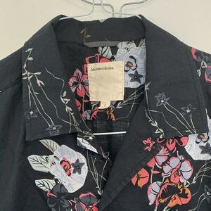 Life After Denim Black Floral Shirt